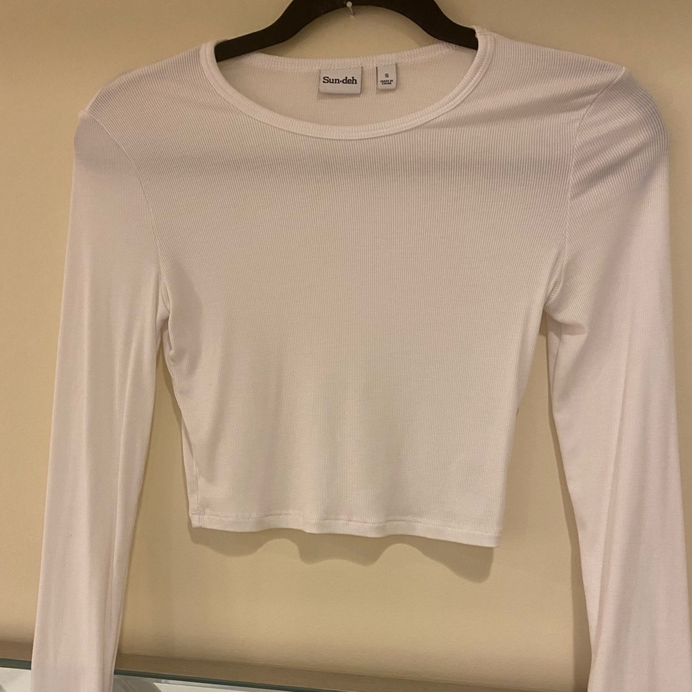 Sunday best long sleeve ribbed t shirt